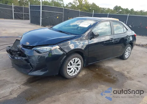 2018 Toyota Corolla Le from USA, damaged, VIN 5YFBURHE5JP806361